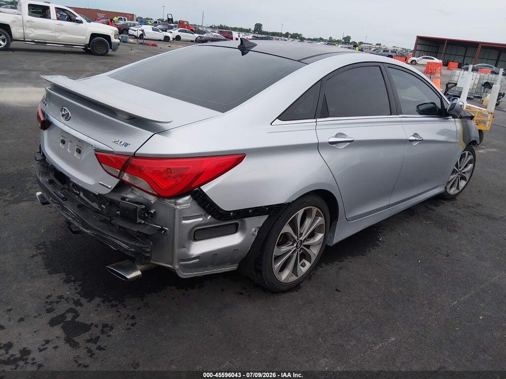 5NPEC4AB5EH846137 2014 HYUNDAI SONATA photo no. 4