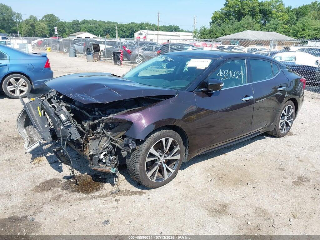 1N4AA6AP2GC405906 2016 NISSAN MAXIMA photo no. 2