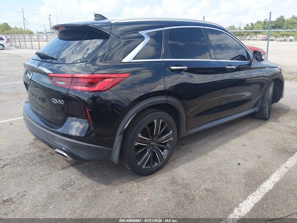 3PCAJ5BAXMF105303 2021 INFINITI QX50 photo no. 4