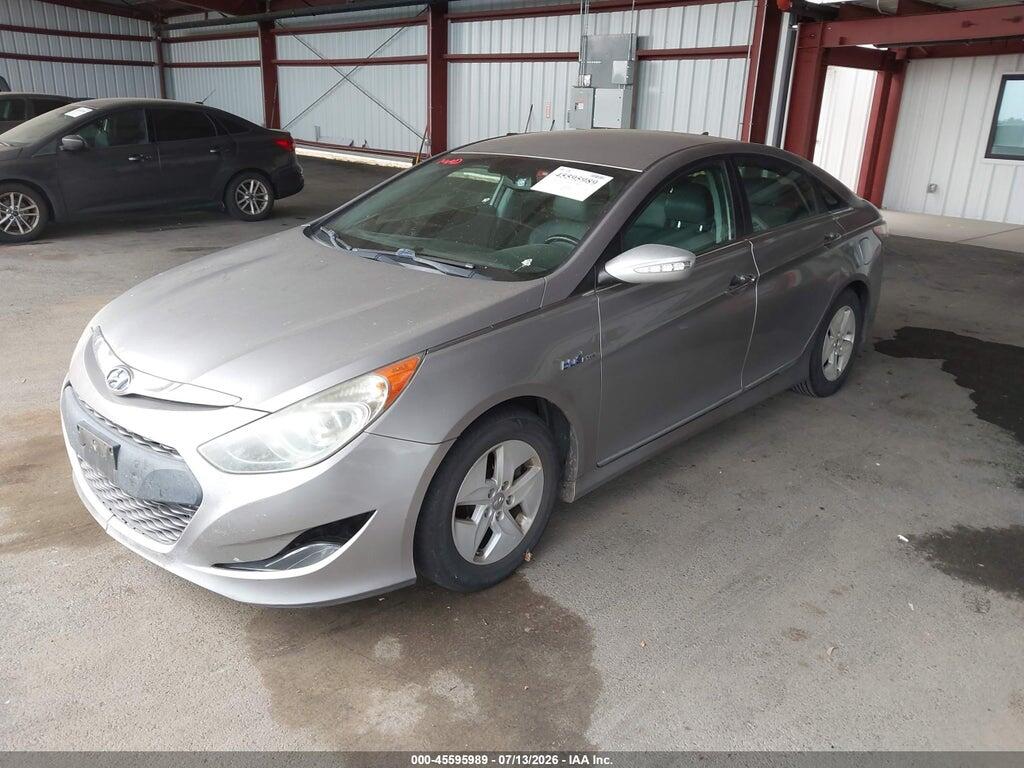 KMHEC4A40CA026338 2012 HYUNDAI SONATA HYBRID photo no. 2