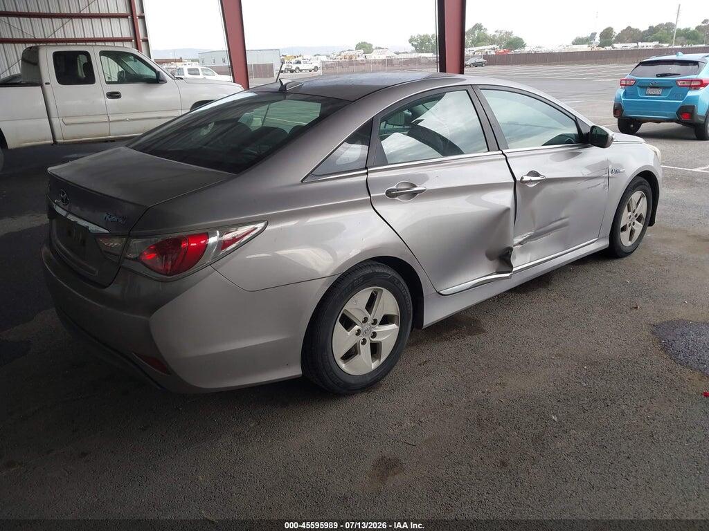 KMHEC4A40CA026338 2012 HYUNDAI SONATA HYBRID photo no. 4