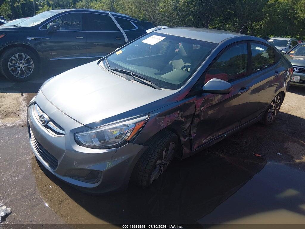 KMHCT4AE2HU359193 2017 HYUNDAI ACCENT photo no. 2