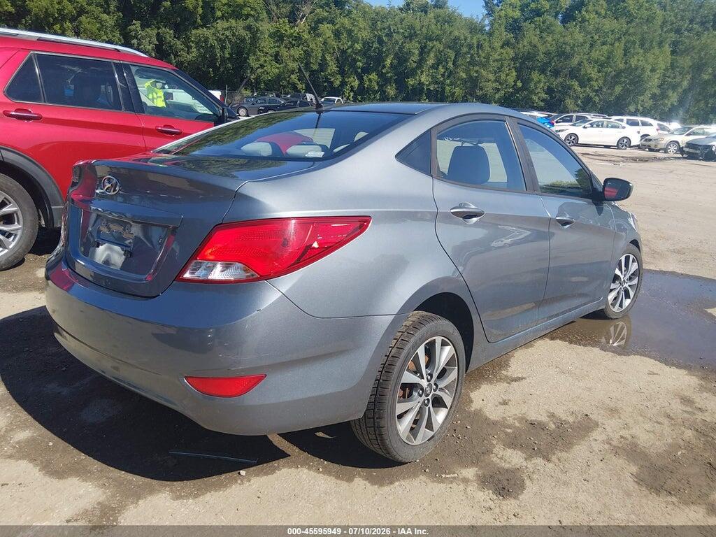KMHCT4AE2HU359193 2017 HYUNDAI ACCENT photo no. 4
