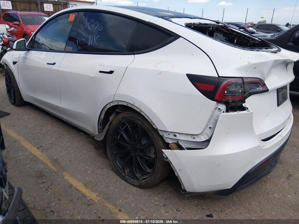 7SAYGDEE2NF331801 2022 TESLA MODEL Y photo no. 3