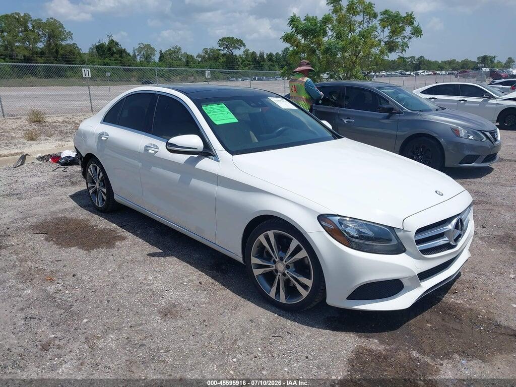 WDDWF4JB4GR151578 2016 MERCEDES-BENZ C 300 photo no. 1