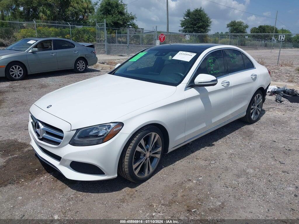 WDDWF4JB4GR151578 2016 MERCEDES-BENZ C 300 photo no. 2