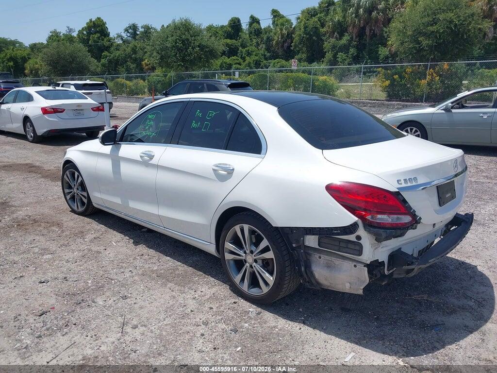 WDDWF4JB4GR151578 2016 MERCEDES-BENZ C 300 photo no. 3