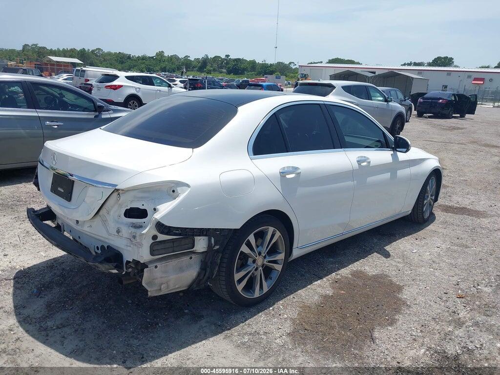 WDDWF4JB4GR151578 2016 MERCEDES-BENZ C 300 photo no. 4