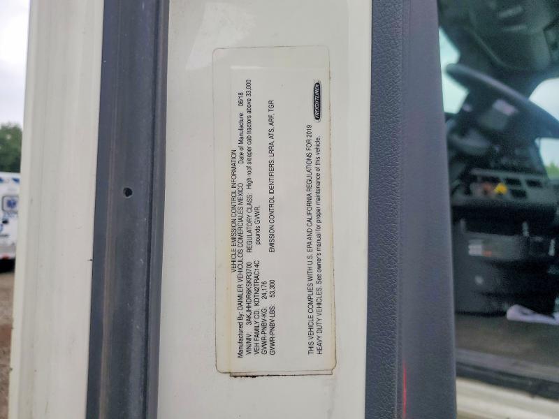 2019 FREIGHTLINER CASCADIA 126 SEMI TRUCK — Фото 12 из 14