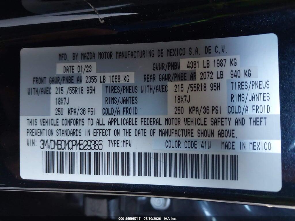 3MVDMBDM0PM529386 2023 MAZDA CX-30 photo no. 9