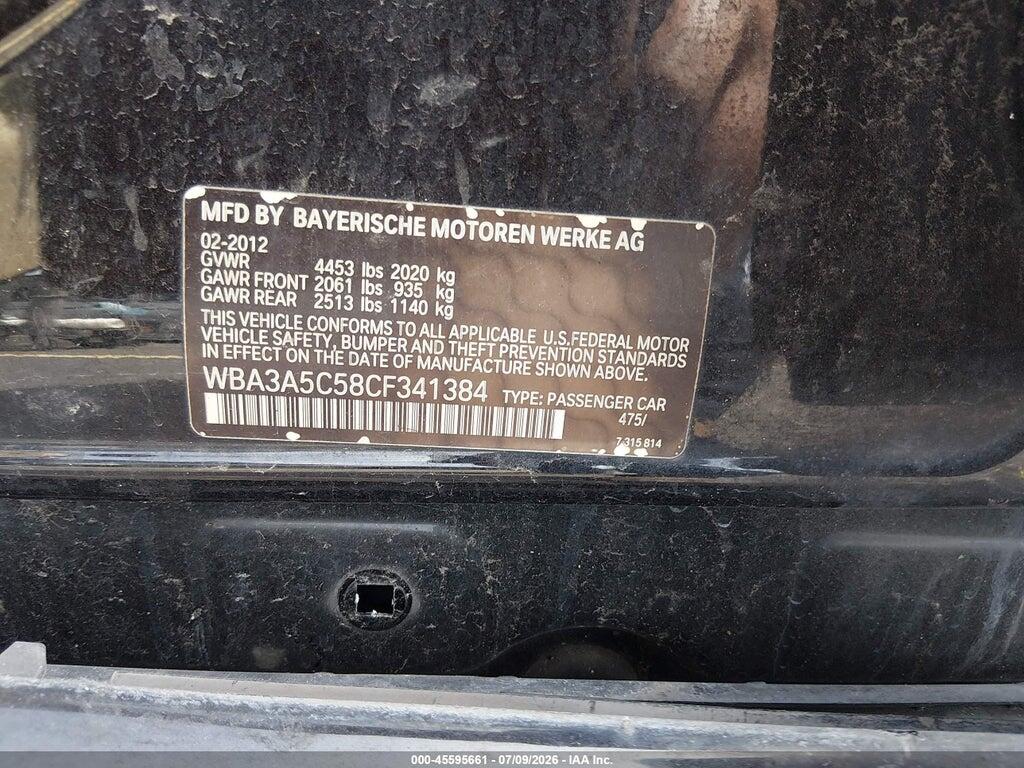 WBA3A5C58CF341384 2012 BMW 328I photo no. 9