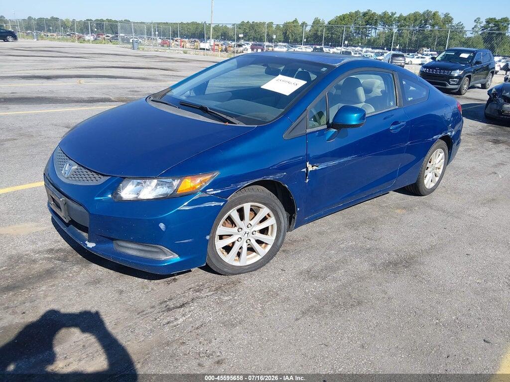 2HGFG3B83CH521919 2012 HONDA CIVIC photo no. 2