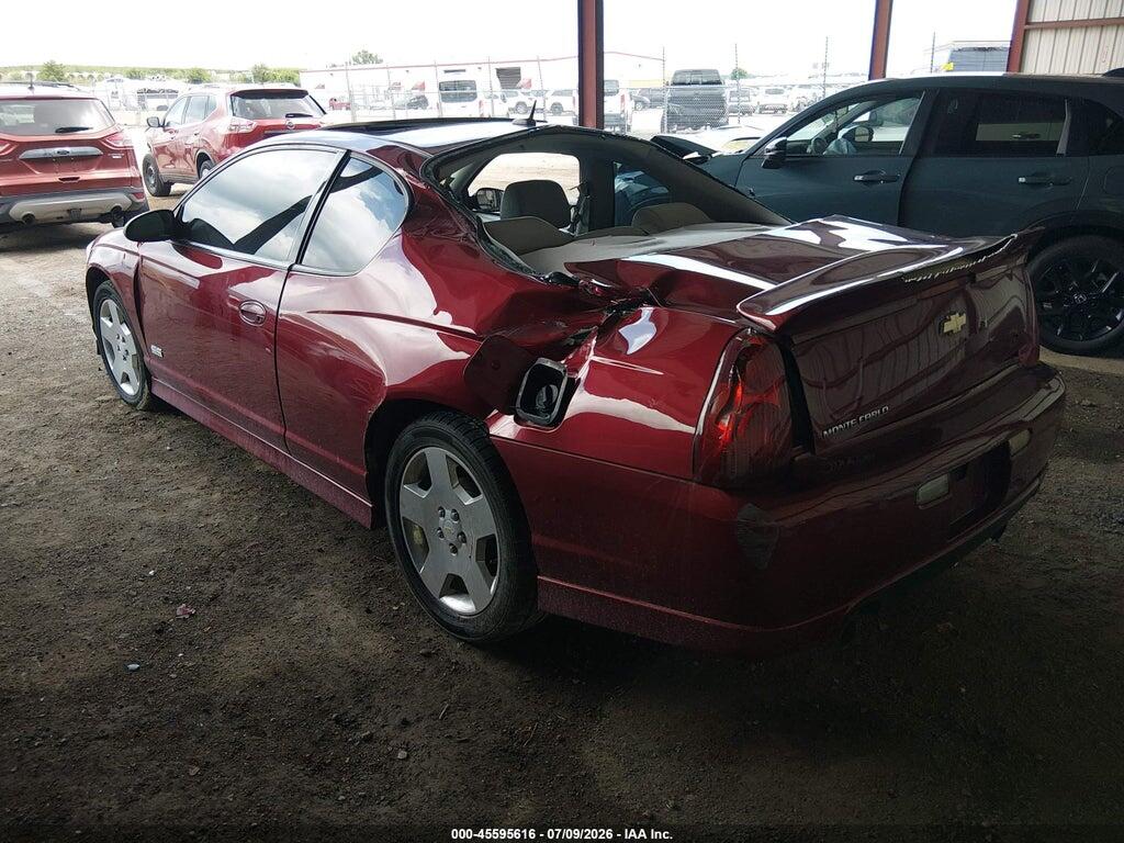 2G1WL16C679303026 2007 CHEVROLET MONTE CARLO photo no. 3