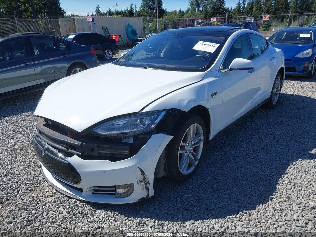 5YJSA1H12EFP34060 2014 TESLA MODEL S photo no. 2