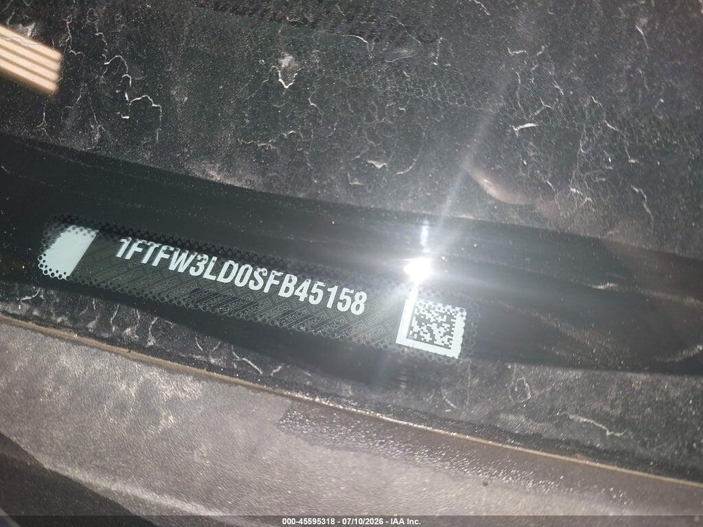 1FTFW3LD0SFB45158 2025 FORD F-150 photo no. 9