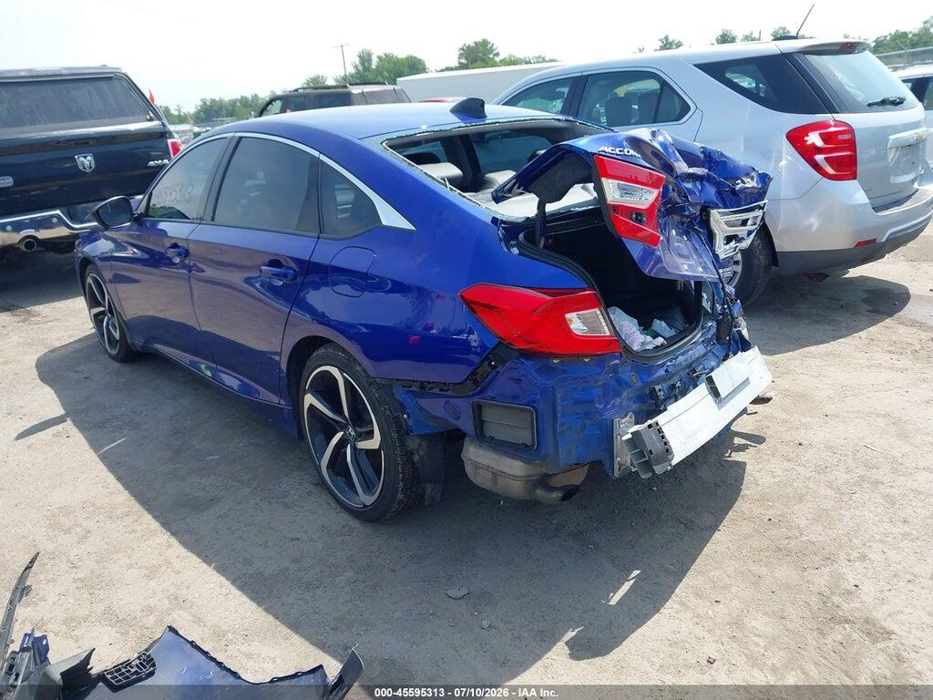 1HGCV1F42NA022518 2022 HONDA ACCORD photo no. 3