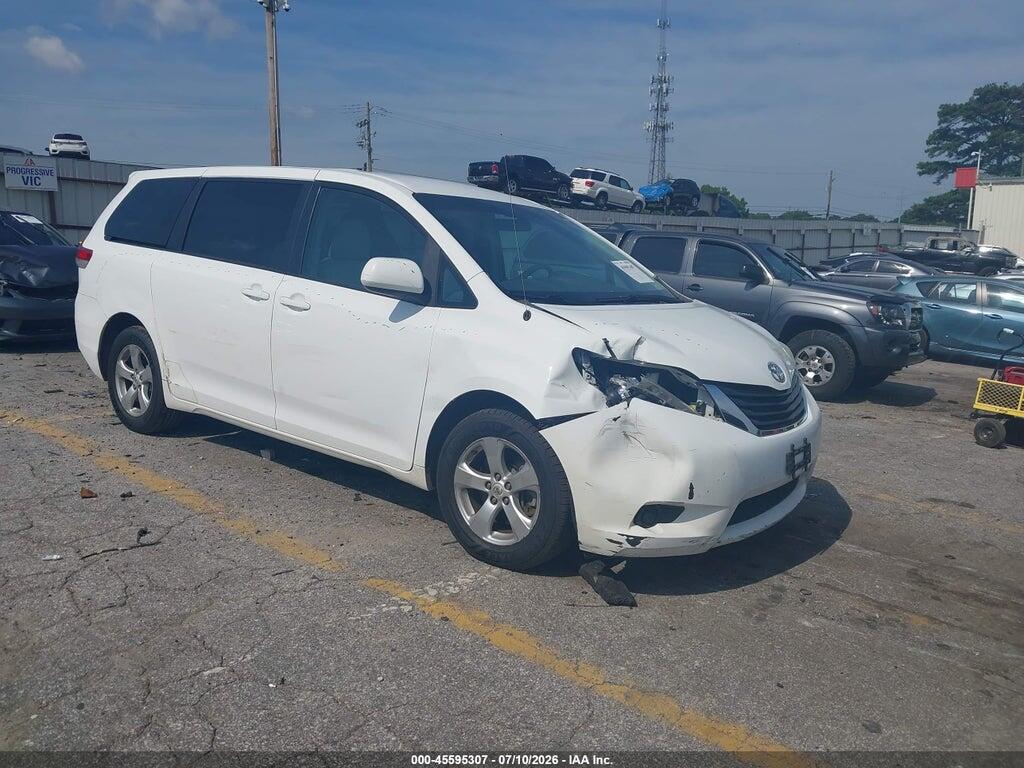 5TDKA3DC3CS014486 2012 TOYOTA SIENNA photo no. 1