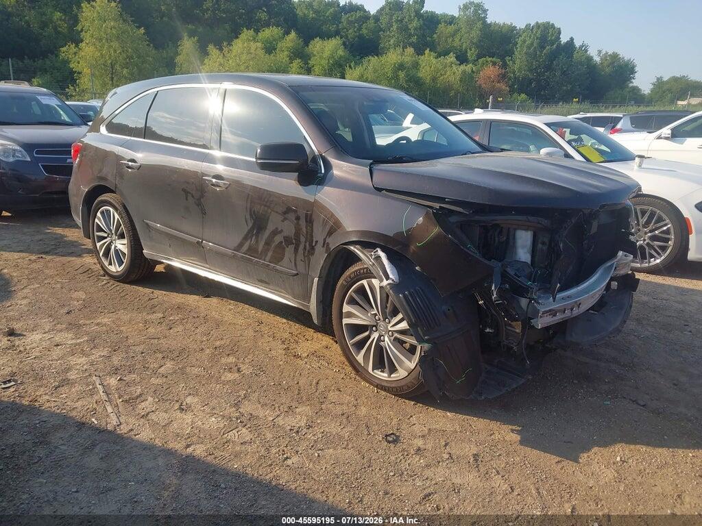 5FRYD4H59HB003747 2017 ACURA MDX photo no. 1