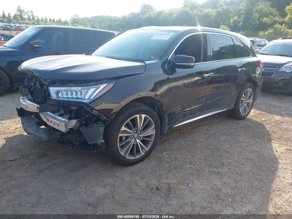 5FRYD4H59HB003747 2017 ACURA MDX photo no. 2