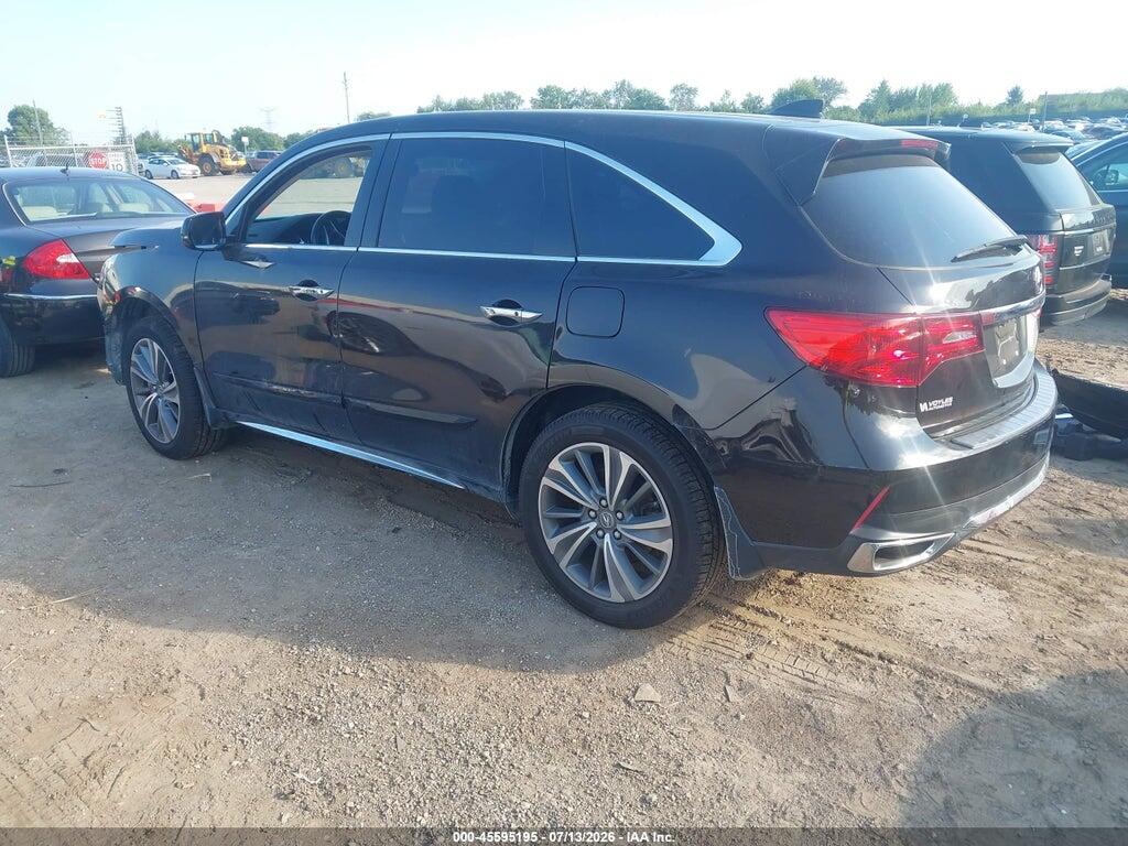 5FRYD4H59HB003747 2017 ACURA MDX photo no. 3