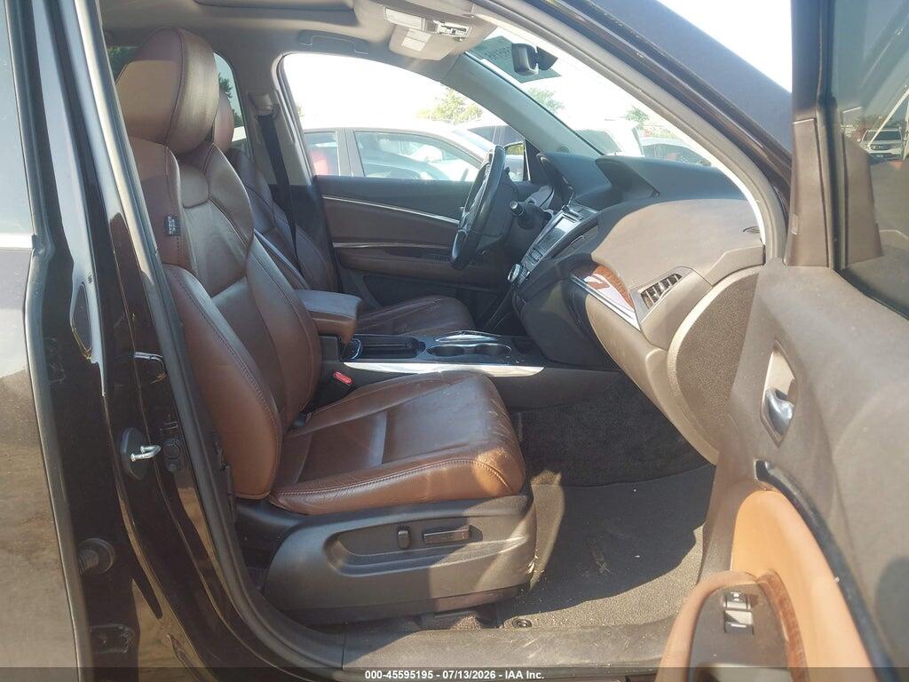 5FRYD4H59HB003747 2017 ACURA MDX photo no. 5