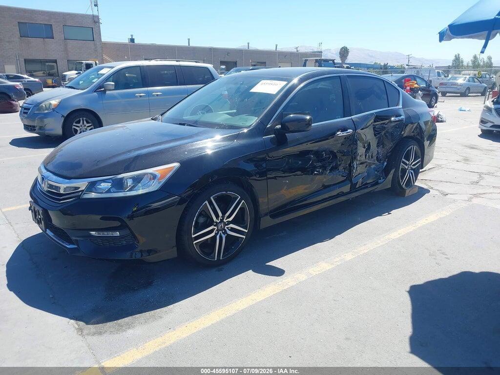 1HGCR2F51GA231903 2016 HONDA ACCORD photo no. 2