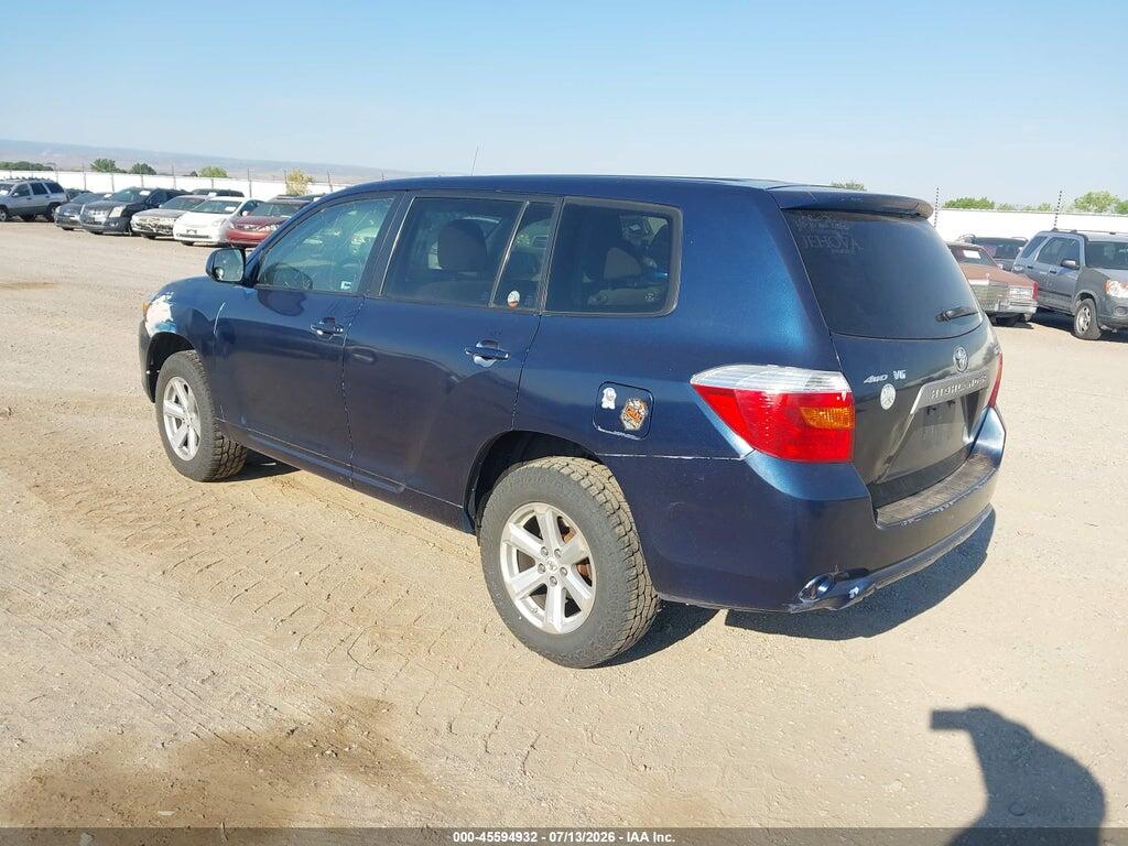 JTEES41A282050005 2008 TOYOTA HIGHLANDER photo no. 3