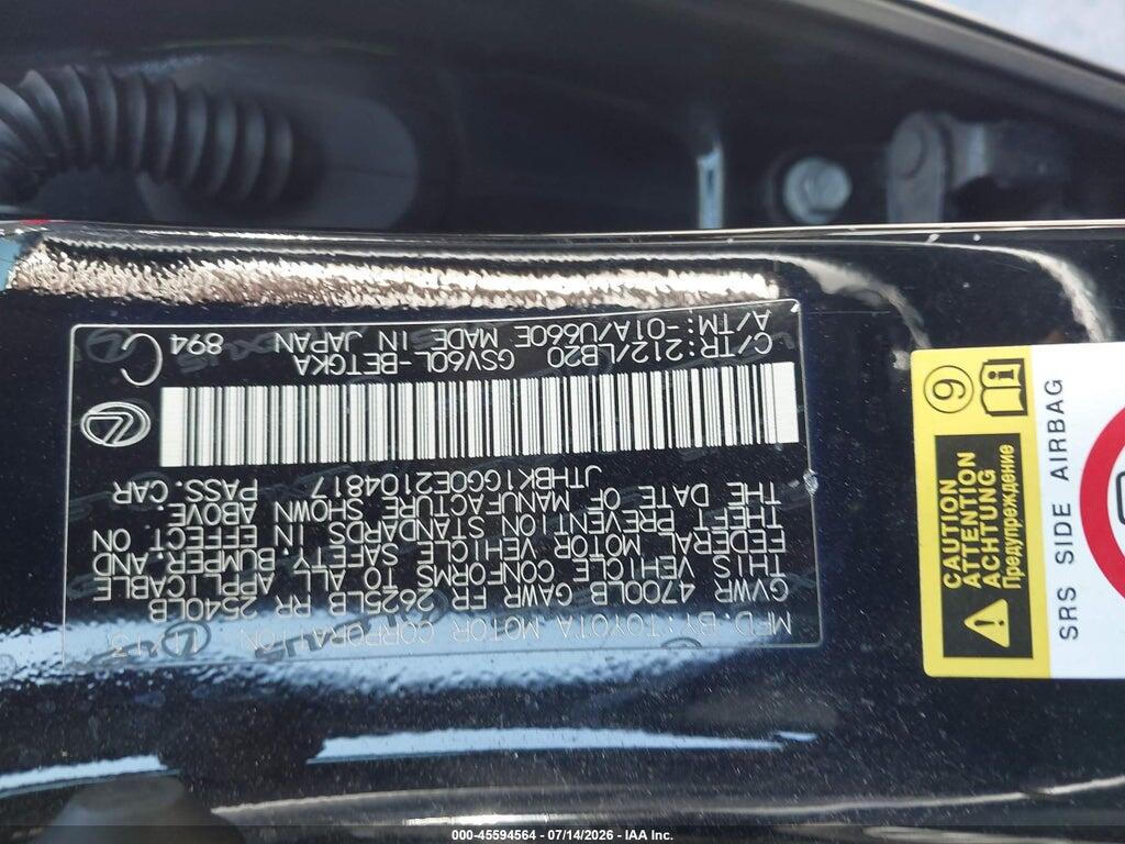 JTHBK1GG0E2104817 2014 LEXUS ES 350 photo no. 9
