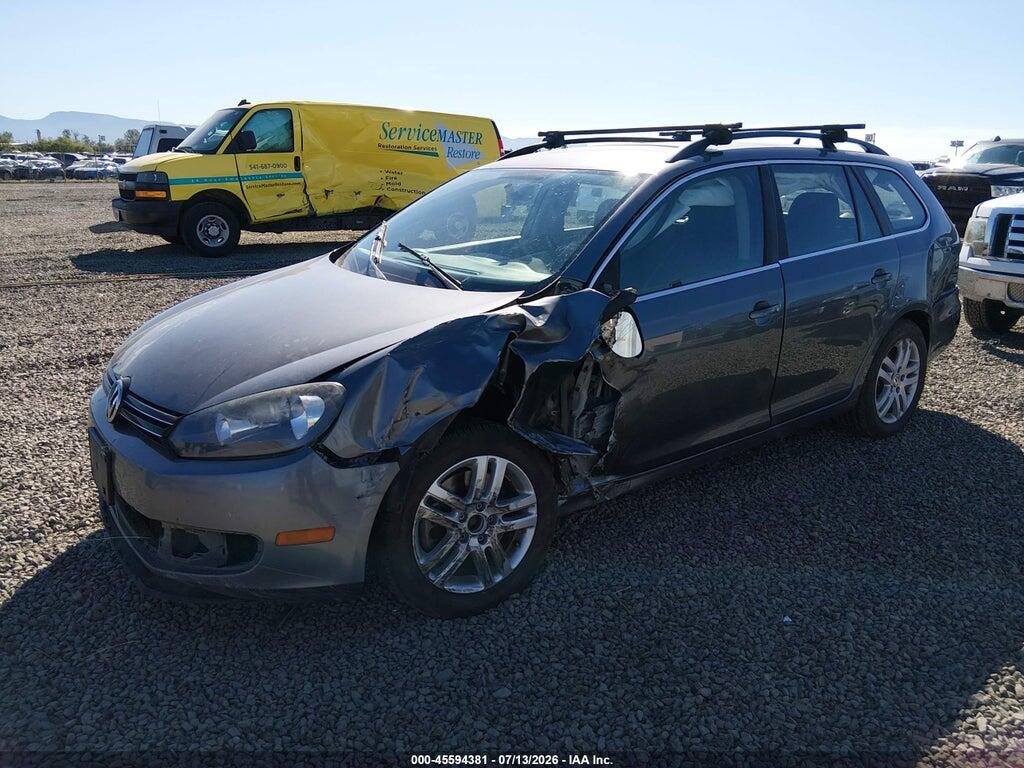 3VWPL7AJ2DM617471 2013 VOLKSWAGEN JETTA SPORTWAGEN photo no. 2