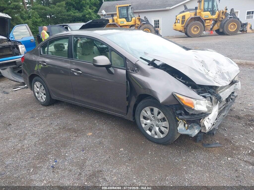 2HGFB2F54CH500716 2012 HONDA CIVIC photo no. 1