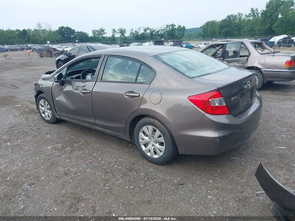 2HGFB2F54CH500716 2012 HONDA CIVIC photo no. 3