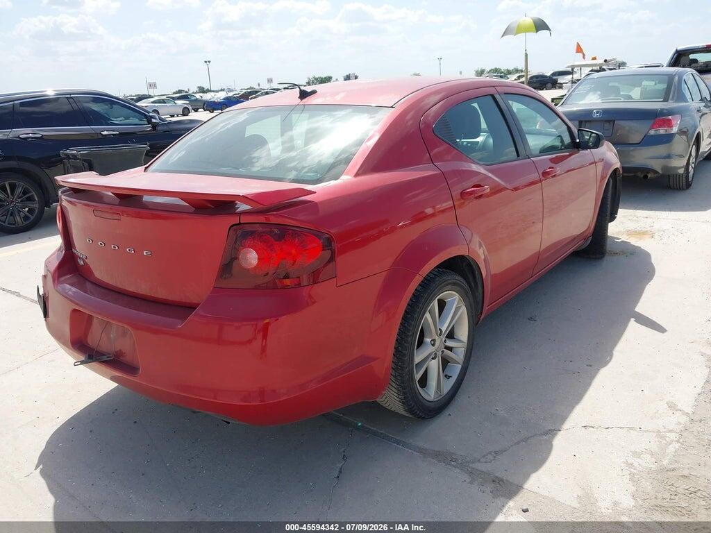 1C3CDZAG5DN552785 2013 DODGE AVENGER photo no. 4