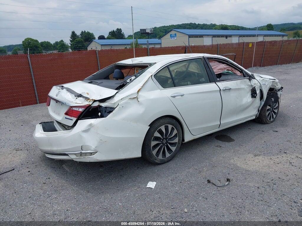 JHMCR6F33HC002440 2017 HONDA ACCORD HYBRID photo no. 4