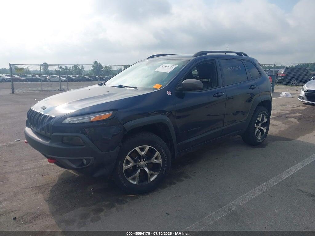 1C4PJMBS8FW717303 2015 JEEP CHEROKEE photo no. 2