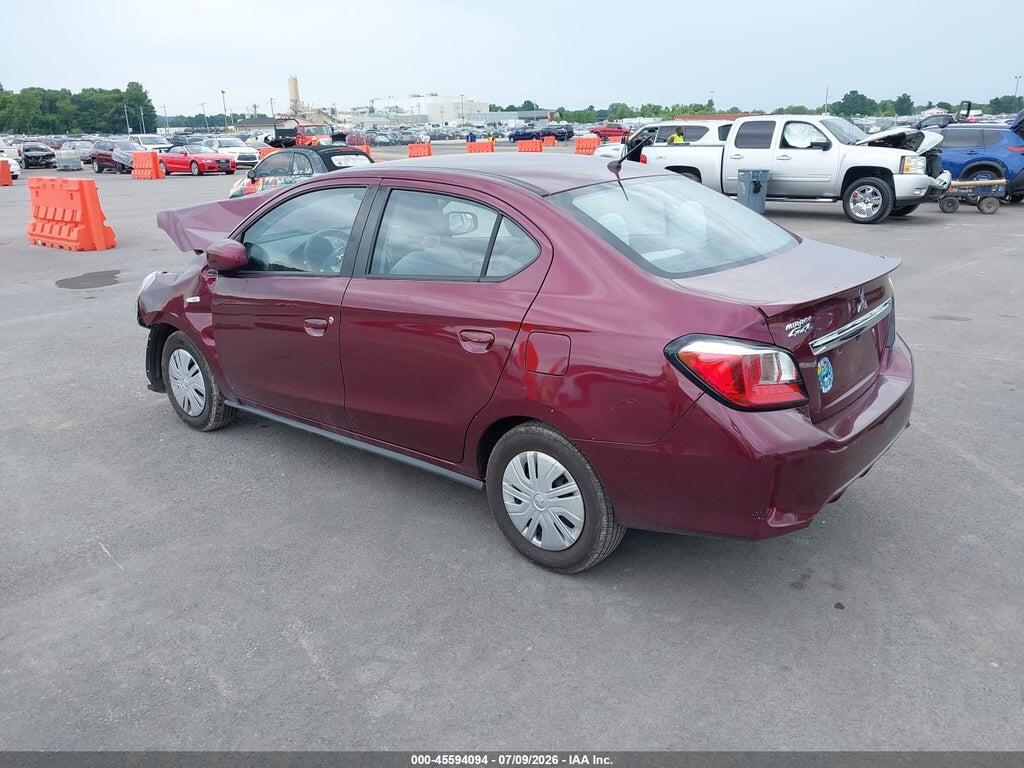 ML32FUFJ9MHF01237 2021 MITSUBISHI MIRAGE G4 photo no. 3