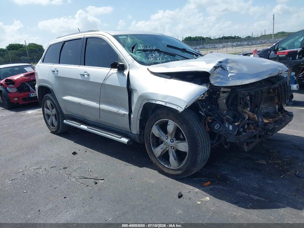 1C4RJECT2CC281857 2012 JEEP GRAND CHEROKEE photo no. 1