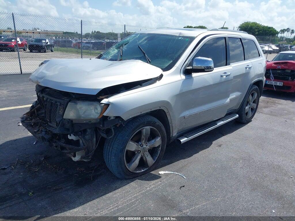 1C4RJECT2CC281857 2012 JEEP GRAND CHEROKEE photo no. 2