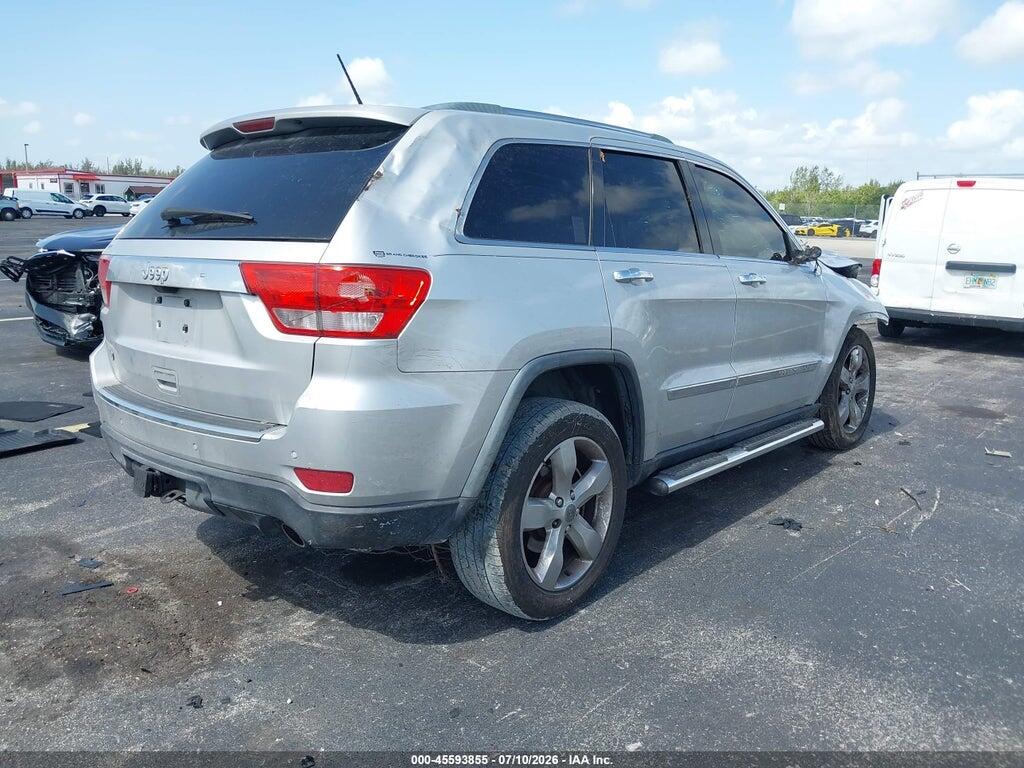 1C4RJECT2CC281857 2012 JEEP GRAND CHEROKEE photo no. 4
