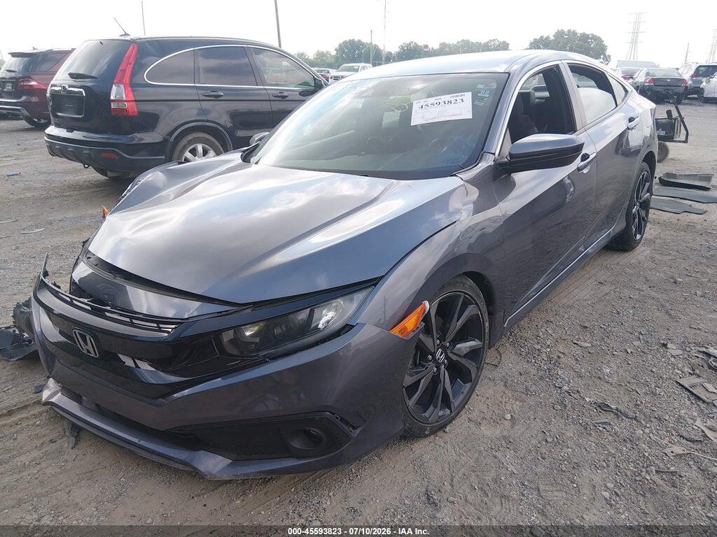 2HGFC2F84LH520486 2020 HONDA CIVIC photo no. 2