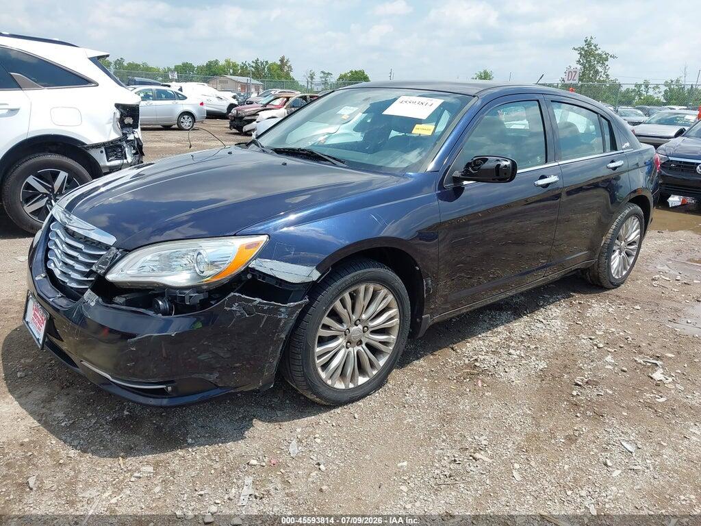 1C3CCBCB1CN123833 2012 CHRYSLER 200 photo no. 2