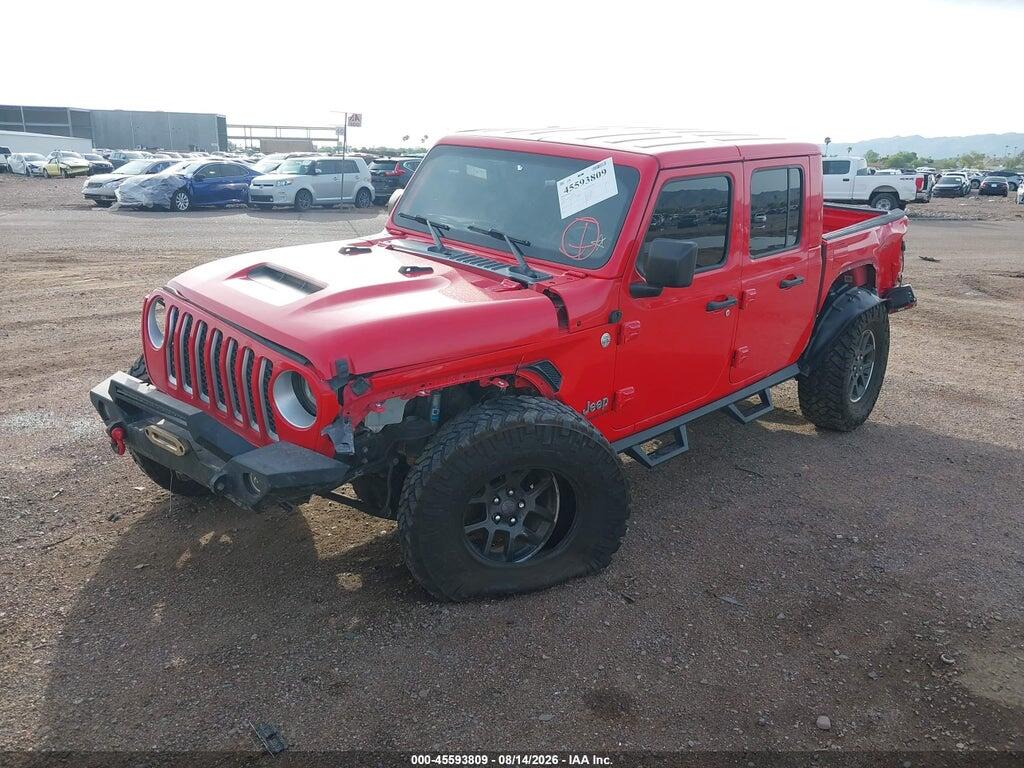 1C6HJTFG1LL122947 2020 JEEP GLADIATOR photo no. 2
