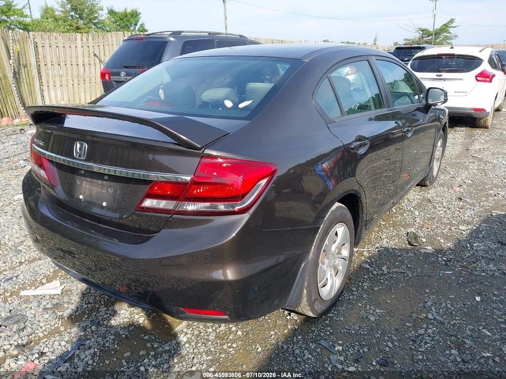 2HGFB2F54DH598812 2013 HONDA CIVIC photo no. 4