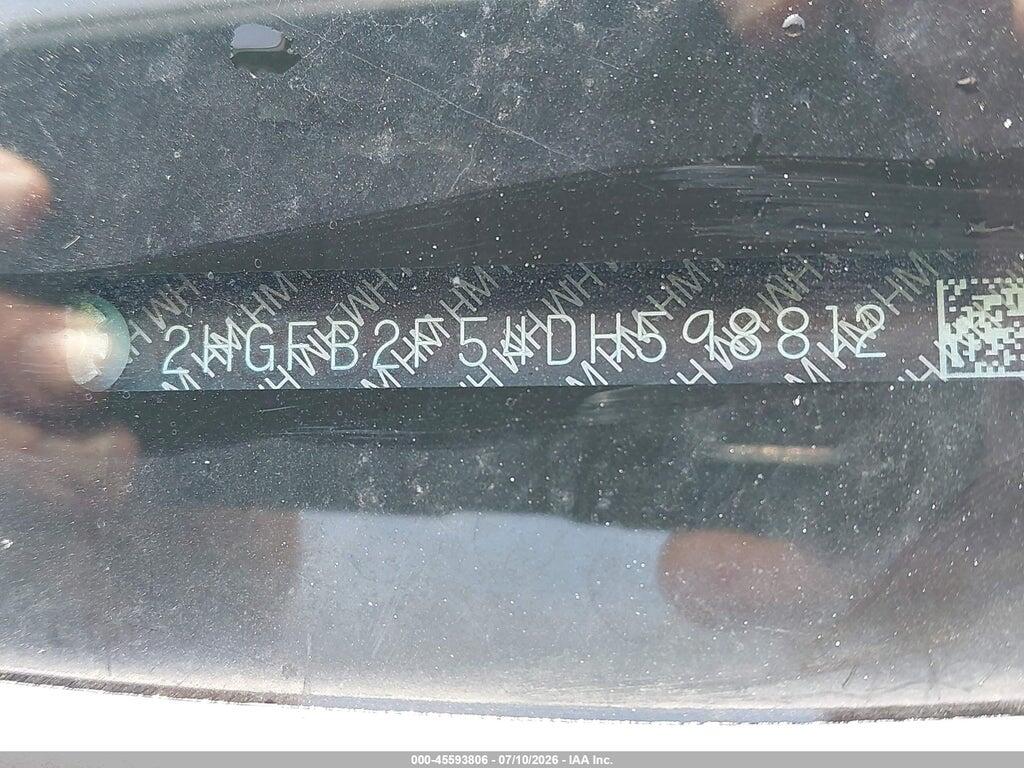2HGFB2F54DH598812 2013 HONDA CIVIC photo no. 9