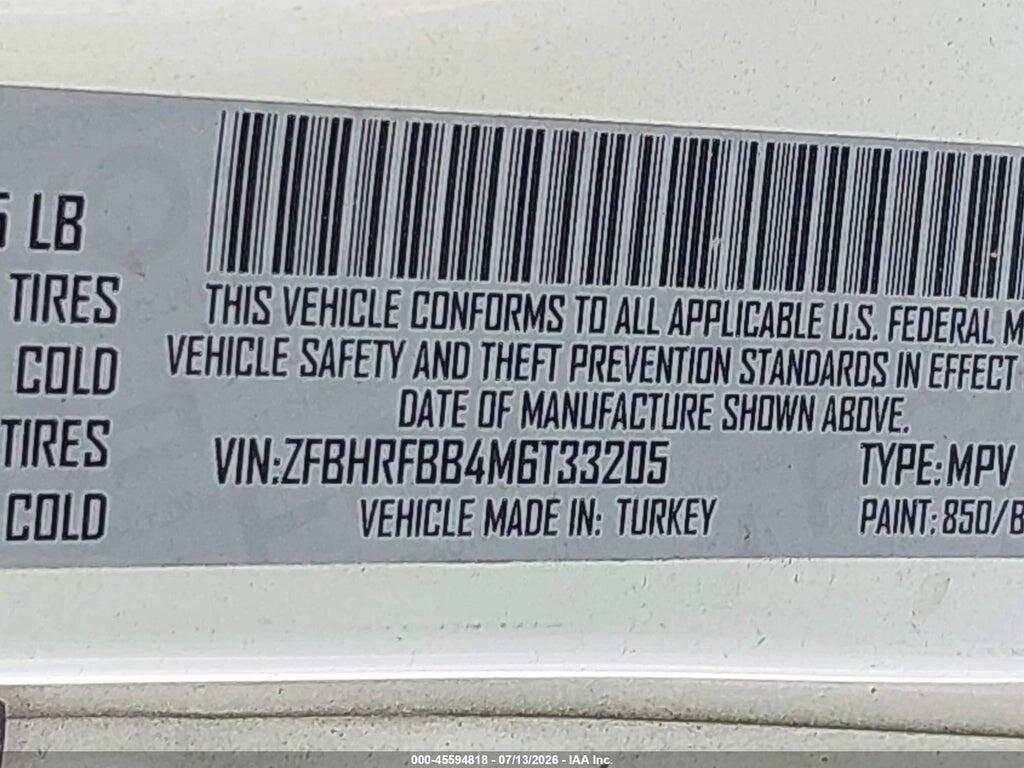 ZFBHRFBB4M6T33205 2021 RAM PROMASTER CITY photo no. 8