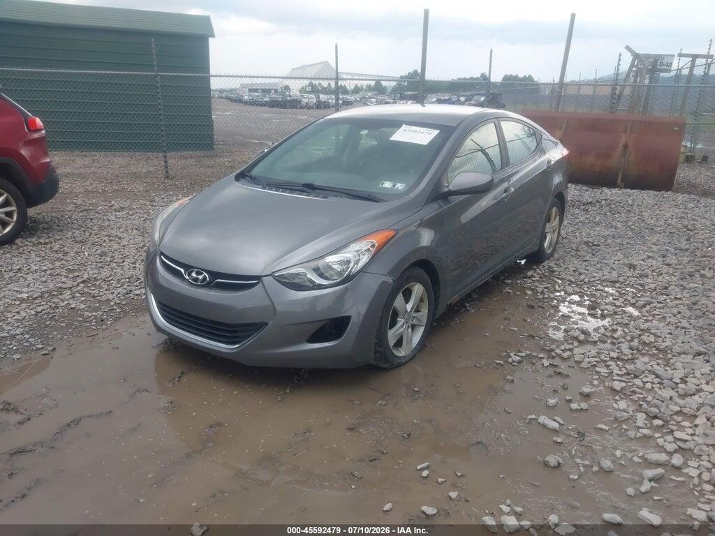 5NPDH4AE5CH117608 2012 HYUNDAI ELANTRA photo no. 2