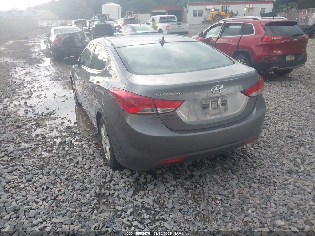 5NPDH4AE5CH117608 2012 HYUNDAI ELANTRA photo no. 3