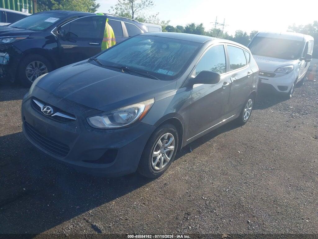 KMHCT5AE6DU084492 2013 HYUNDAI ACCENT photo no. 2