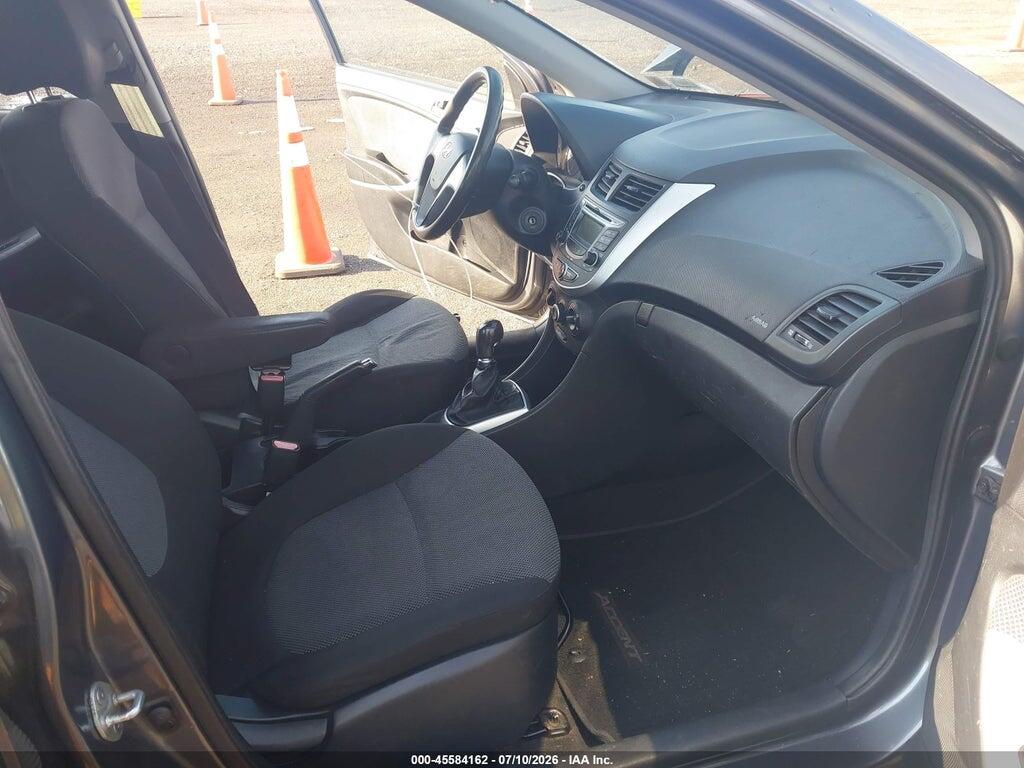 KMHCT5AE6DU084492 2013 HYUNDAI ACCENT photo no. 8