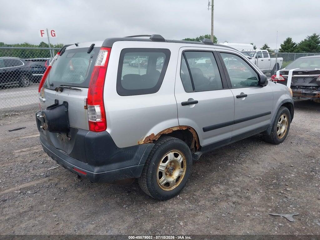 JHLRD68526C005869 2006 HONDA CR-V photo no. 4