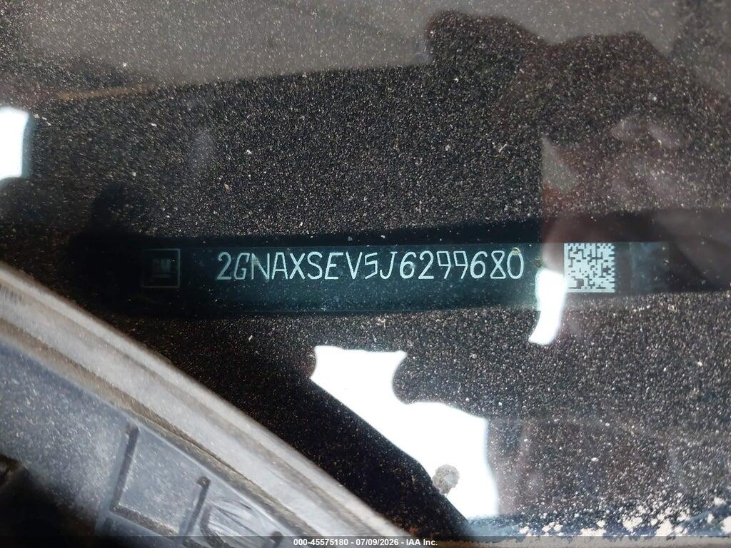 2GNAXSEV5J6299680 2018 CHEVROLET EQUINOX photo no. 9